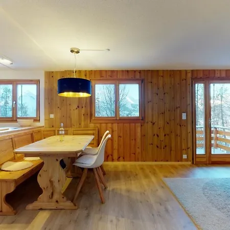 Apartmán Cozy In Veysonnaz, Close To The Slopes Of The 4 Valleys