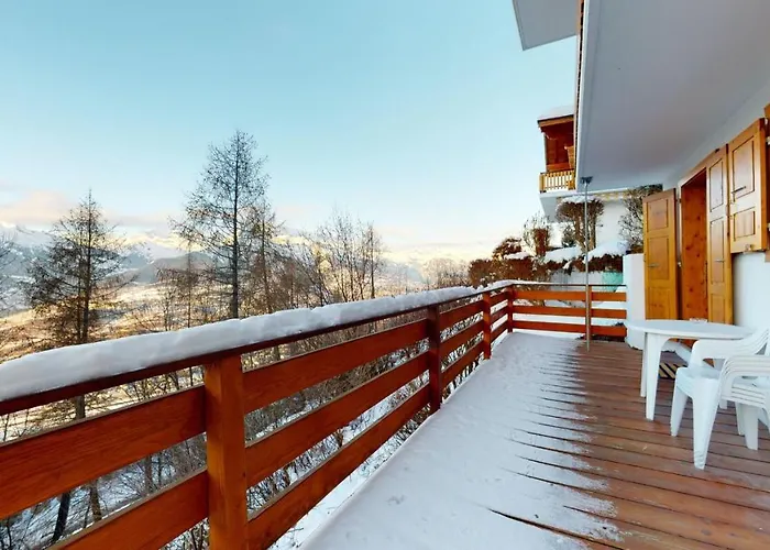Cozy In Veysonnaz, Close To The Slopes Of The 4 Valleys Apartmán